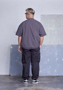 【数量限定･予約商品 2/13(木)19:00-発売】LIGHT CLEAN TECH TWILL T-SHIRT GREY