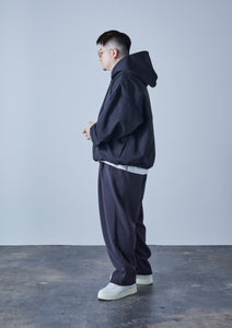 【予約商品 5/30(木)19:00-発売】HEAVY PONTE HOODIE BLACK