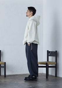 【数量限定･予約商品 8/28(木)19:00-発売】LIGHT PONTE HOODIE ECRU
