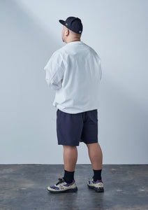 CLEAN TECH TWILL SHORTS NAVY