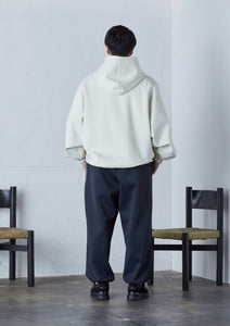 【数量限定･予約商品 8/28(木)19:00-発売】LIGHT PONTE HOODIE ECRU
