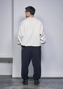 【数量限定･予約商品 7/24(木)19:00-発売】STRETCH DOUBLE CLOTH JOGGER PANTS BLACK