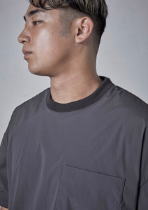 【予約商品 12/26(木)19:00-発売】SO STRETCH NYLON T-SHIRT GREY