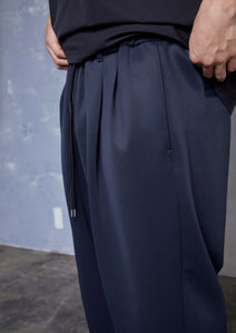 【数量限定･予約商品 1/9(木)19:00-発売】LIGHT PONTE JOGGER PANTS BLACK