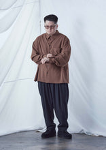 画像をギャラリービューアに読み込む, 【予約商品 7/25(木)19:00-発売】WOOL LIKE RELAX SHIRT CAMEL
