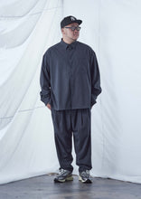 画像をギャラリービューアに読み込む, WOOL LIKE RELAX SHIRT GREY
