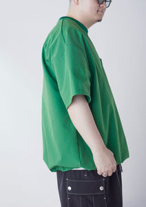 CLEAN TECH TWILL T-SHIRT Ⅲ GREEN