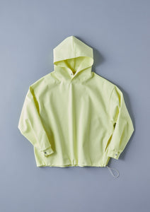 HEAVY PONTE HOODIE LEMON