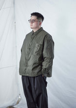 画像をギャラリービューアに読み込む, LIGHT PADDED BIG SHIRT JACKET KHAKI
