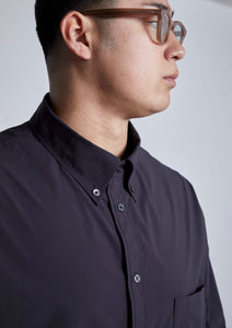 【数量限定･予約商品 1/23(木)19:00-発売】LIGHT CLEAN TECH TWILL S/S SHIRT BLUE