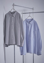 画像をギャラリービューアに読み込む, 【予約商品 12/5(木)19:00-発売】SEER SUCKER RELAX L/S SHIRT BLUE
