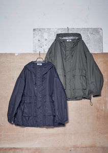 【予約商品 10/17(木)19:00-発売】OVER SIZE SHELL JACKET KHAKI