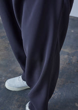 画像をギャラリービューアに読み込む, STRETCH DOUBLE CLOTH WIDE PANTS BLACK
