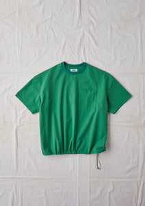 CLEAN TECH TWILL T-SHIRT Ⅲ GREEN