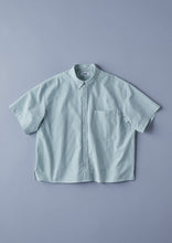 画像をギャラリービューアに読み込む, SEER SUCKER S/S SHIRT GREEN
