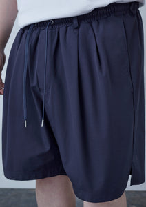 CLEAN TECH TWILL SHORTS NAVY