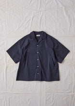 画像をギャラリービューアに読み込む, 【予約商品 4/18(木)19:00-発売】SO STRETCH NYLON OPEN COLLAR SHIRT BLACK
