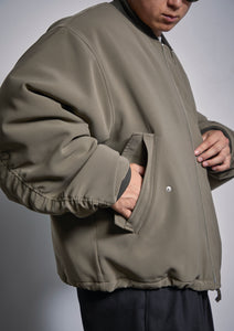 【数量限定･予約商品 7/10(木)19:00-発売】STRETCH DOUBLE CLOTH MA-1 BLACK