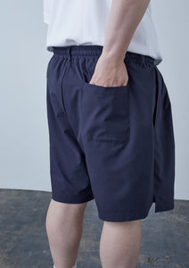 CLEAN TECH TWILL SHORTS NAVY