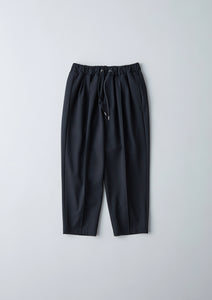 【数量限定･予約商品 9/29(月)18:00-発売】WOOL LIKE SLACKS BLACK