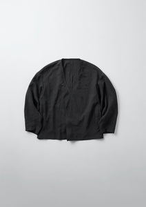 STRETCH AIR CARDIGAN JACKET BLACK – carorie
