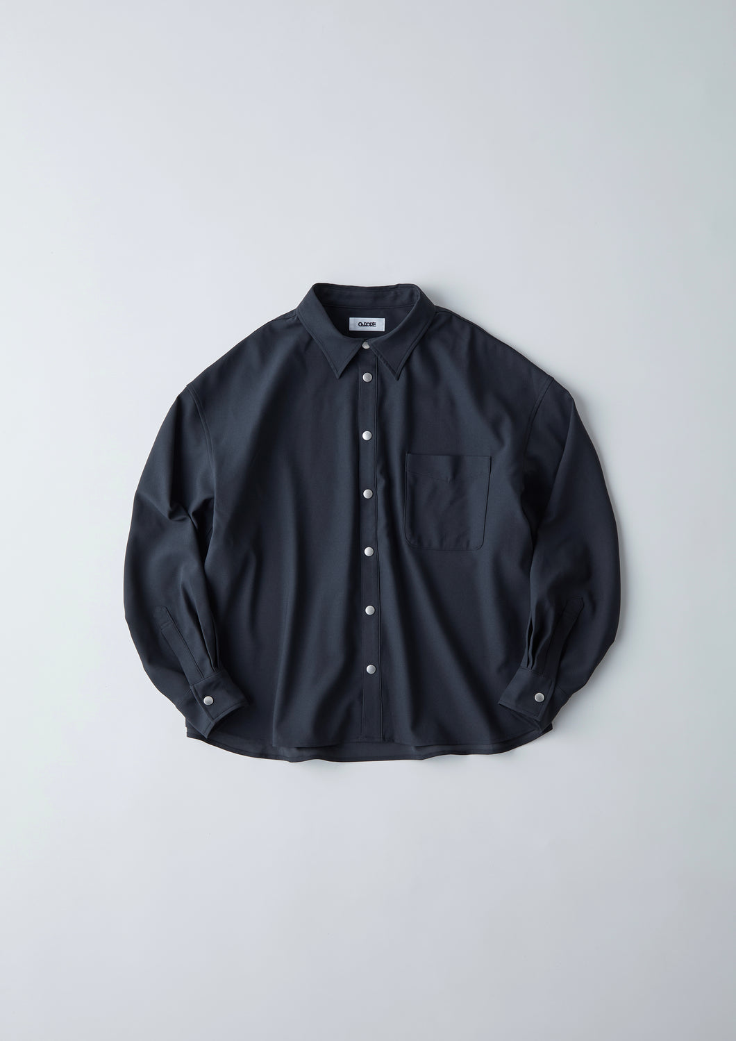【数量限定･予約商品 10/20(月)18:00-発売】DENIM LIKE SHIRT BLACK