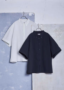 【数量限定･予約商品 2/20(木)19:00-発売】SEER SUCKER S/S SHIRT BLACK