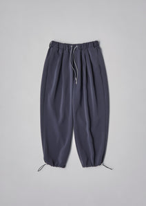 【数量限定･予約商品 7/24(木)19:00-発売】STRETCH DOUBLE CLOTH JOGGER PANTS GREY