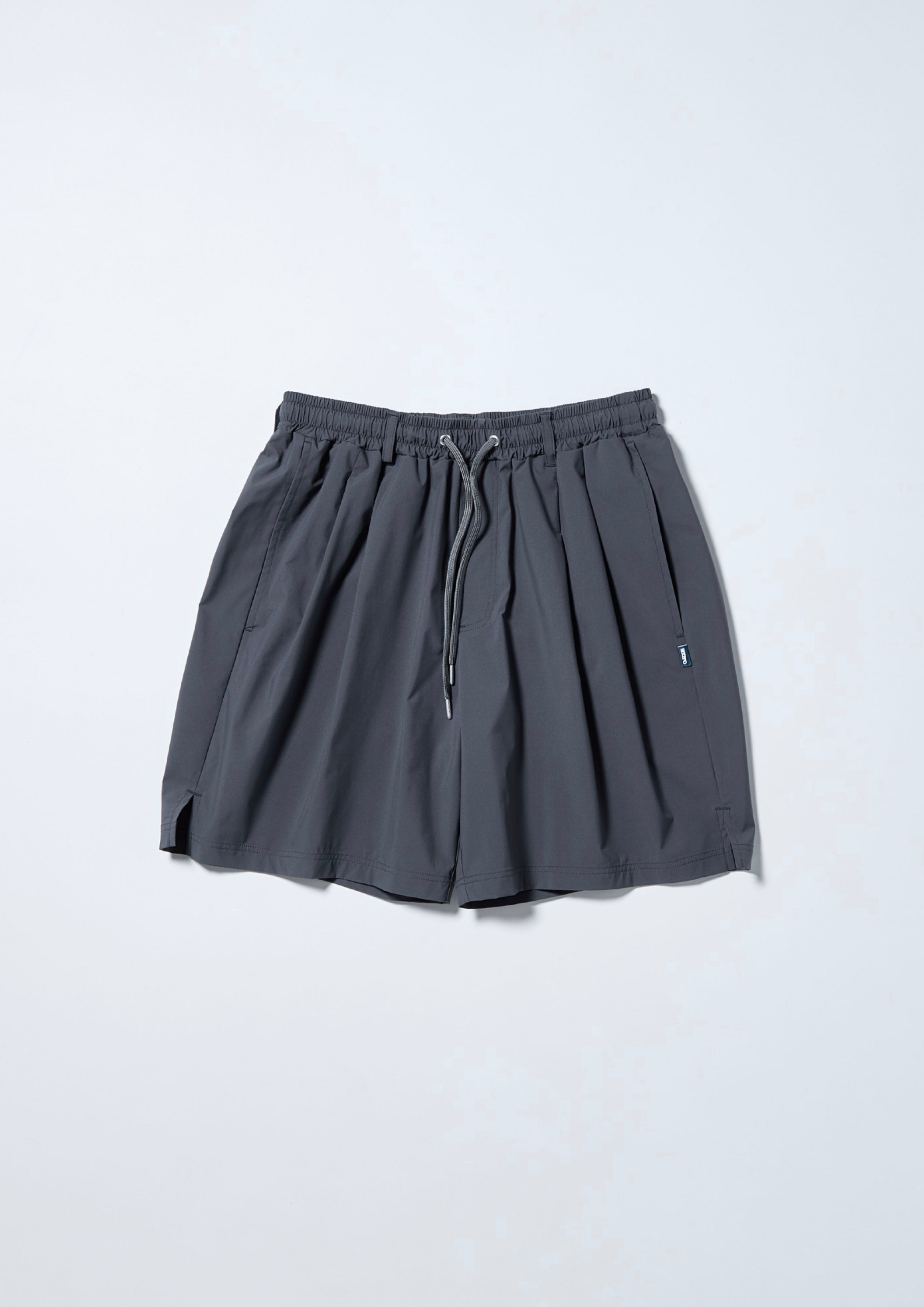 CARORIE カロリー　CLEAN TECH TWILL SHORTS LIGHT CLEAN TECH SHORTS GREY – carorie