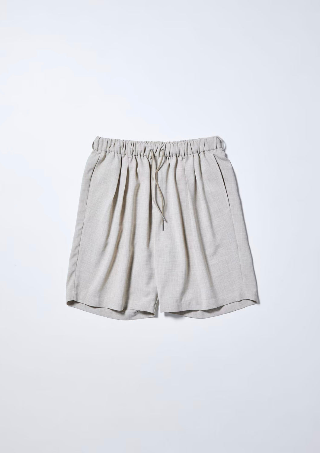 【数量限定･予約商品 4/17(木)19:00-発売】LINEN LIKE SHORTS BEIGE