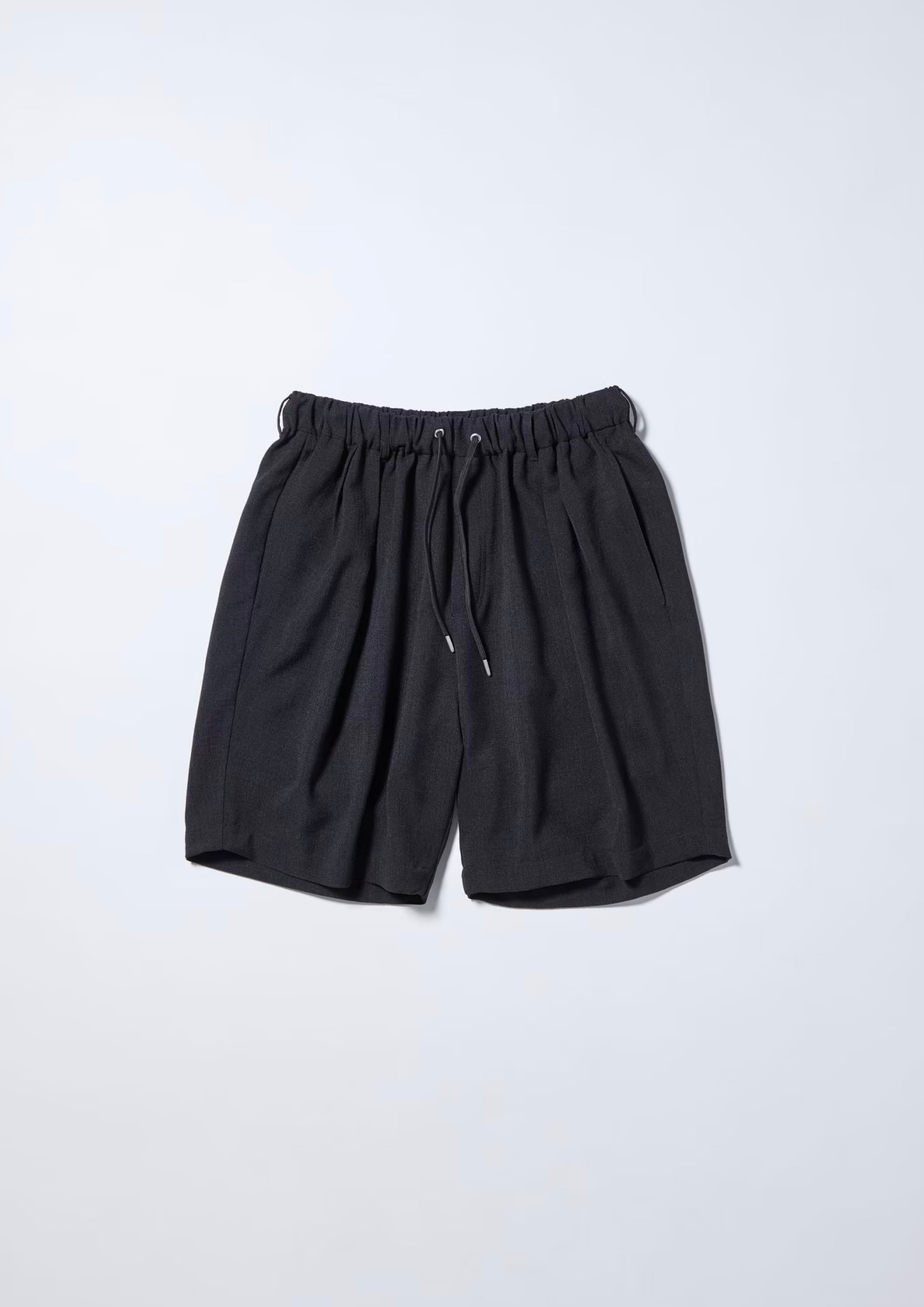 LINEN LIKE SHORTS BLACK – carorie