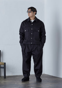 【数量限定･予約商品 8/21(木)19:00-発売】STRETCH RELAX DENIM JACKET BLACK