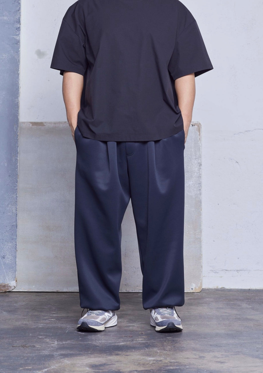 【数量限定･予約商品 1/9(木)19:00-発売】LIGHT PONTE JOGGER PANTS BLACK