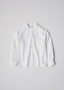 【数量限定･予約商品 7/17(木)19:00-発売】STRETCH AIR BAND COLLAR SHIRT WHITE