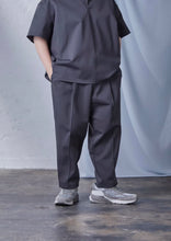 画像をギャラリービューアに読み込む, HEAVY PONTE TAPERED PANTS GREY
