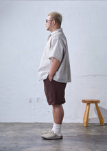 画像をギャラリービューアに読み込む, 【数量限定/予約商品 1/19(月)18:00-発売】SEER SUCKER OPEN COLLAR SHIRT BEIGE
