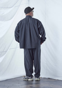 【予約商品 7/25(木)19:00-発売】WOOL LIKE TAPERED PANTS GREY