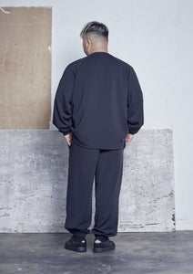 【予約商品 9/12(木)19:00-発売】SUPERB RELAX JOGGER PANTS BLACK