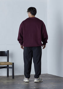 【数量限定･予約商品 9/22(月)18:00-発売】HEAVY WEIGHT BIG SWEAT SHIRT Ⅲ BURGUNDY