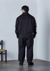 【数量限定･予約商品 8/21(木)19:00-発売】STRETCH RELAX DENIM JACKET BLACK