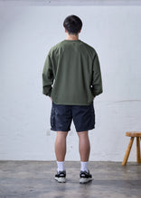 画像をギャラリービューアに読み込む, 【予約商品 1/5(月)18:00-発売】LIGHT MESH LONG T-SHIRT KHAKI
