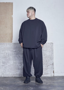 【予約商品 9/12(木)19:00-発売】SUPERB RELAX JOGGER PANTS BLACK