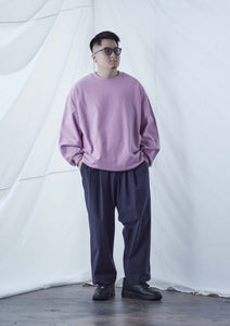 【予約商品 8/22(木)19:00-発売】HEAVY WEIGHT BIG SWEAT SHIRT II LAVENDER