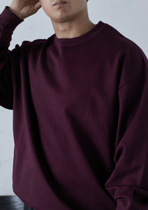 【数量限定･予約商品 9/22(月)18:00-発売】HEAVY WEIGHT BIG SWEAT SHIRT Ⅲ BURGUNDY