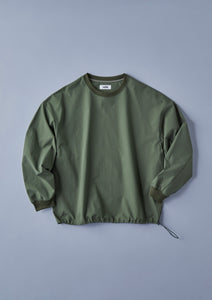 CLEAN TECH TWILL LONG T-SHIRT II KHAKI