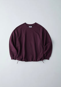 【数量限定･予約商品 9/22(月)18:00-発売】HEAVY WEIGHT BIG SWEAT SHIRT Ⅲ BURGUNDY