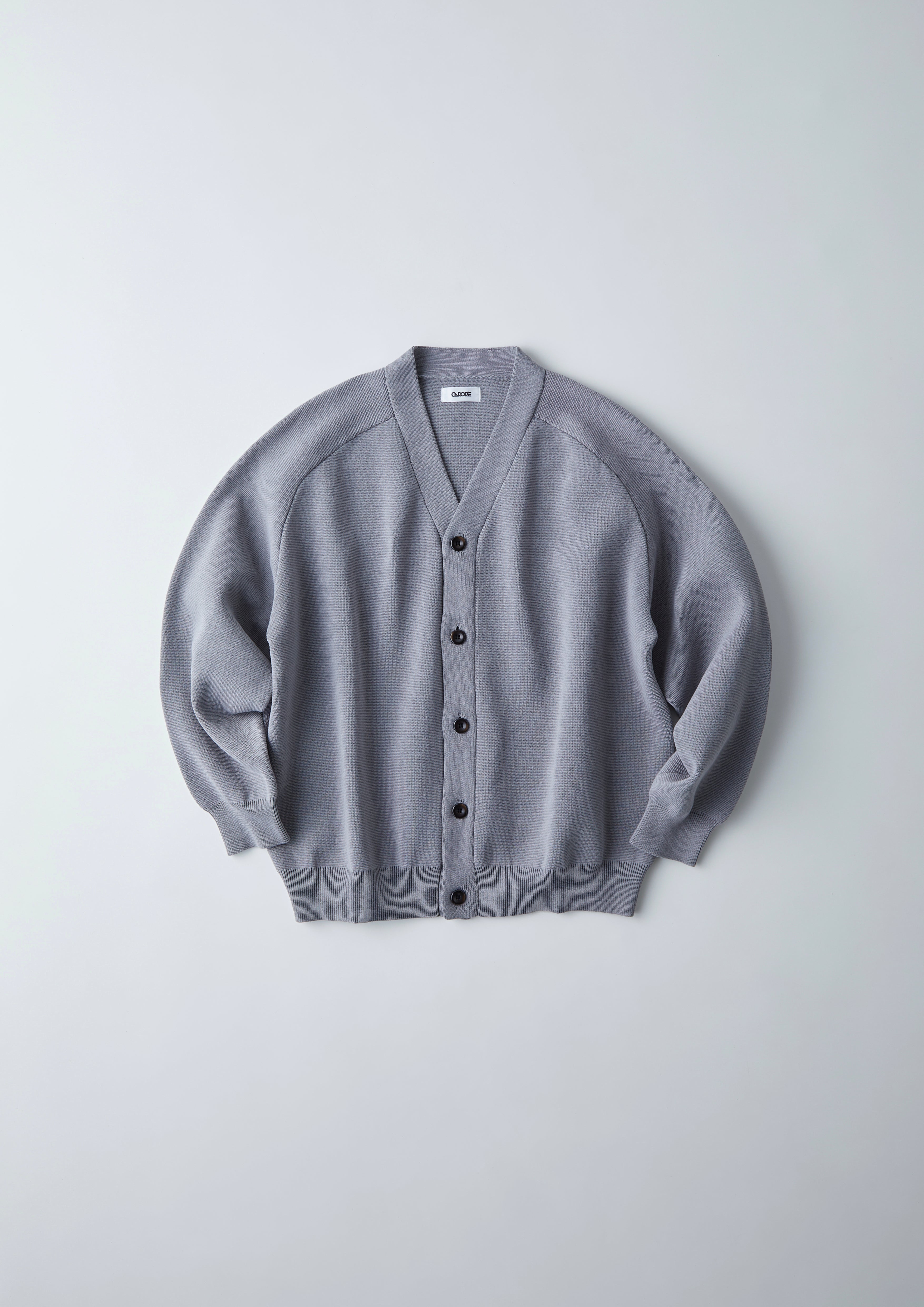 HEAVY WEIGHT KNIT CARDIGAN GREY – carorie