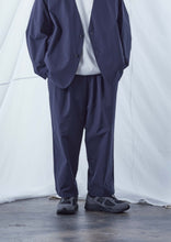 画像をギャラリービューアに読み込む, 【予約商品 8/15(木)19:00-発売】CLEAN TECH TWILL WIDE PANTS NAVY
