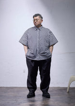 画像をギャラリービューアに読み込む, STRIPE S/S SHIRT BLACK
