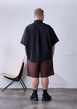 画像をギャラリービューアに読み込む, STRETCH AIR SHORTS BROWN
